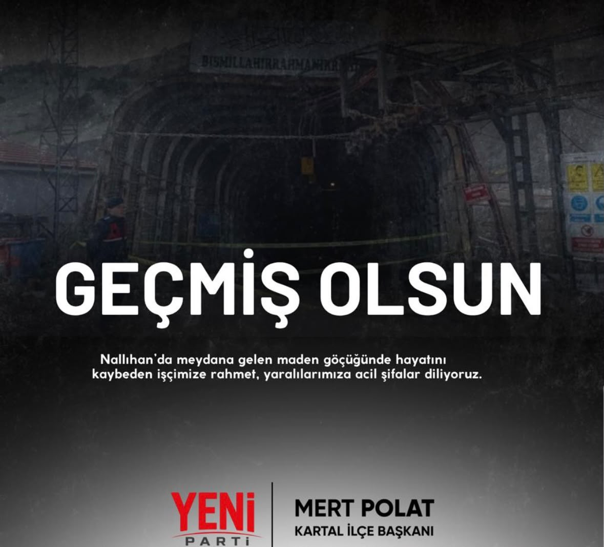 MERT POLAT’TAN BAŞSAĞLIĞI MESAJI