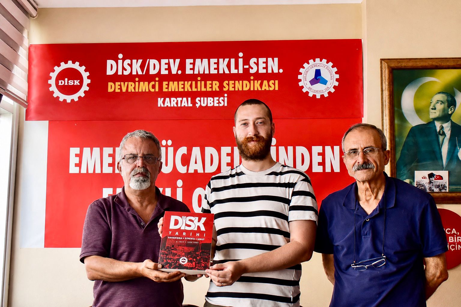 DİSK Dev Emekli-Sen Kartal Şube Başkanı Ali Söğüt: Emeklilerin sorununu çözecek tek şey birleşik mücadele