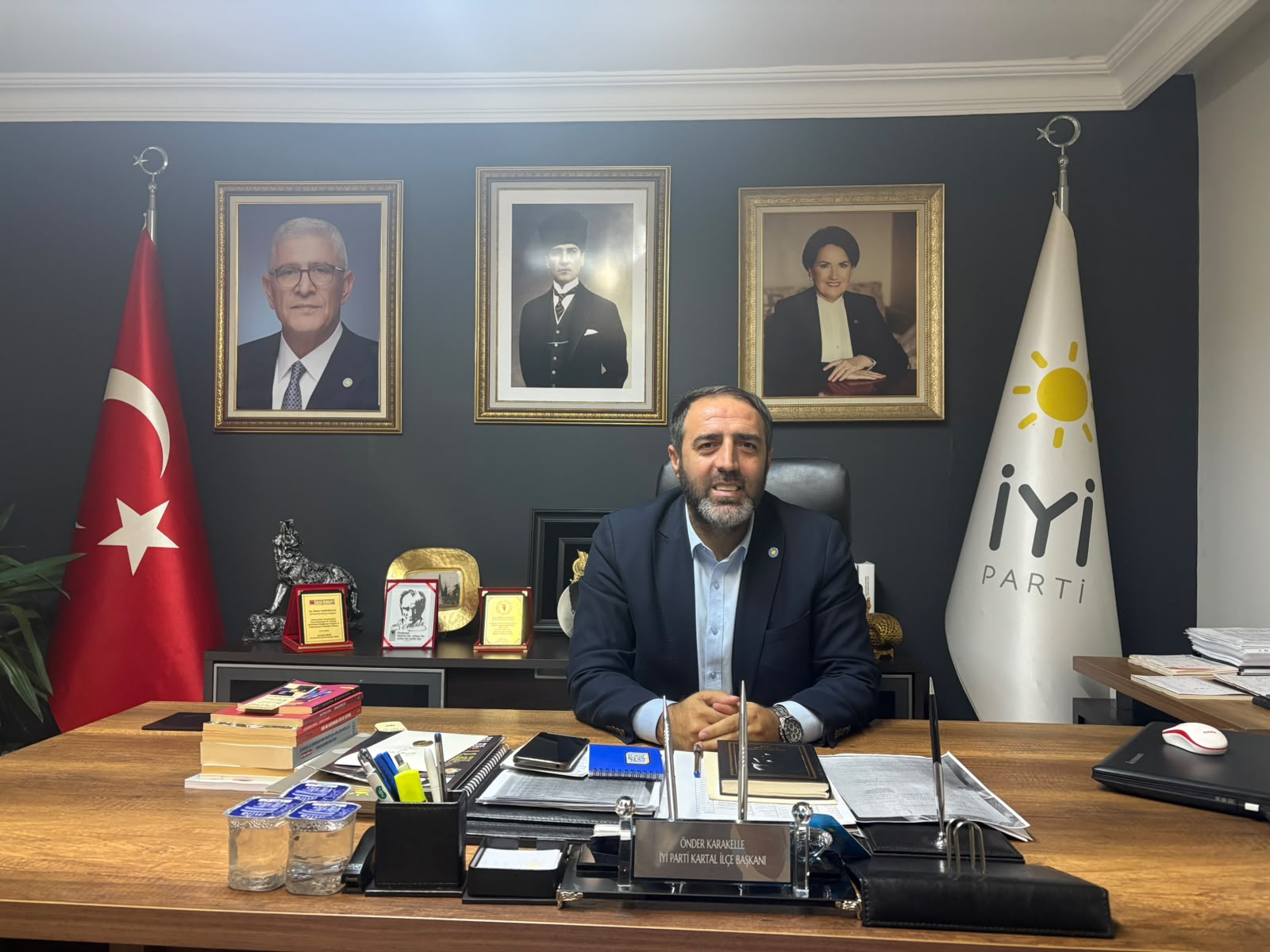 İYİ Parti Kartal İlçe Başkanı Önder Karakelle: Vatandaşlık haklarıyla ilgili büyük bir sorunumuz var