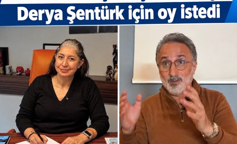 Kılıçdaroğlu destekçisi Emsiz Yeni Parti İlçe Başkanlığı seçimi için Derya Şentürk’e oy istedi